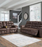 Signature Design by Ashley Derwin Reclining Sofa and Loveseat-Nut