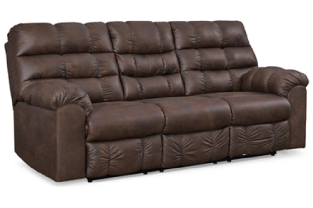 Signature Design by Ashley Derwin Reclining Sofa and Loveseat-Nut