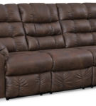 Signature Design by Ashley Derwin Reclining Sofa and Loveseat-Nut