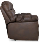 Signature Design by Ashley Derwin Reclining Sofa, Loveseat and Recliner-Nut