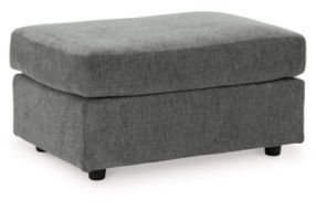 Signature Design by Ashley Stairatt Sofa, Loveseat, Chair and Ottoman-Gravel