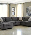 Benchcraft Ambee 3-Piece Sectional with Chaise-Slate
