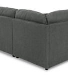 Signature Design by Ashley Edenfield 3-Piece Sectional with Chaise-Charcoal