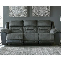 Signature Design by Ashley Earhart Reclining Sofa and Loveseat-Slate