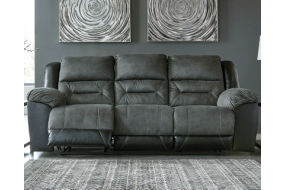 Earhart Reclining Sofa, Reclining Loveseat and Recliner-Slate