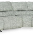 Signature Design by Ashley McClelland 4-Piece Reclining Sectional-Gray