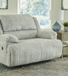 Signature Design by Ashley McClelland Oversized Recliner-Gray