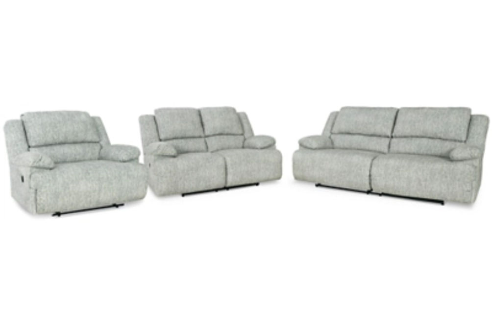 Signature Design by Ashley McClelland Reclining Sofa, Loveseat and Recliner