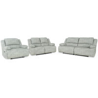 Signature Design by Ashley McClelland Reclining Sofa, Loveseat and Recliner