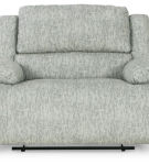 Signature Design by Ashley McClelland Oversized Power Recliner-Gray