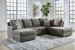 Signature Design by Ashley O'Phannon 2-Piece Sectional with Chaise-Putty