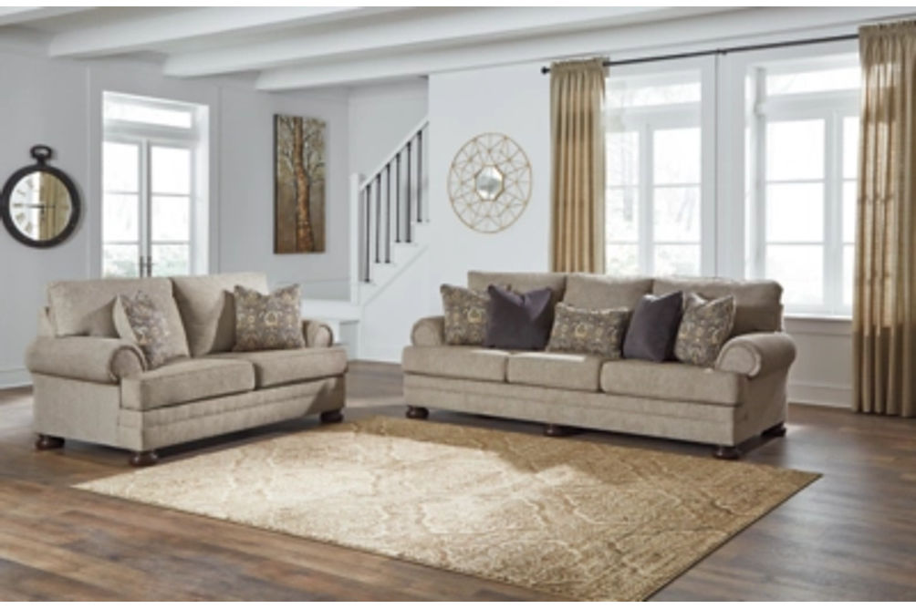 Signature Design by Ashley Kananwood Sofa and Loveseat-Oatmeal