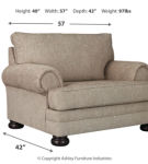 Signature Design by Ashley Kananwood Sofa, Chair and Ottoman-Oatmeal