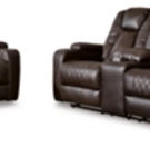 Signature Design by Ashley Mancin Reclining Sofa, Loveseat and Recliner