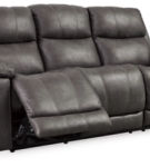 Signature Design by Ashley Erlangen Reclining Sofa and Loveseat-Midnight