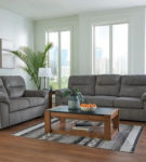 Signature Design by Ashley Bindura Sofa and Glider Loveseat-Mineral