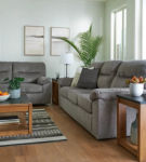 Signature Design by Ashley Bindura Sofa and Glider Loveseat-Mineral