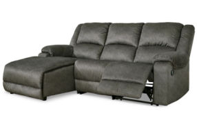 Signature Design by Ashley Benlocke 3-Piece Reclining Sectional with Chaise