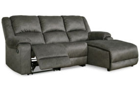 Signature Design by Ashley Benlocke 3-Piece Reclining Sectional with Chaise