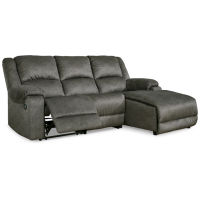 Signature Design by Ashley Benlocke 3-Piece Reclining Sectional with Chaise