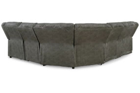 Signature Design by Ashley Benlocke 6-Piece Reclining Sectional with Chaise