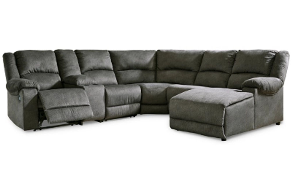 Signature Design by Ashley Benlocke 6-Piece Reclining Sectional with Chaise