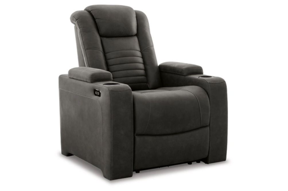 Signature Design by Ashley Soundcheck Power Recliner-Storm