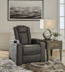 Signature Design by Ashley Soundcheck Power Recliner-Storm