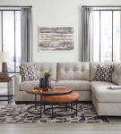 Signature Design by Ashley Mahoney 2-Piece Sectional with Chaise-Pebble