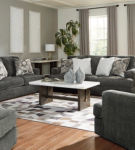 Signature Design by Ashley Karinne Sofa, Loveseat, Oversized Chair and Ottoman