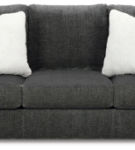 Signature Design by Ashley Karinne Sofa and Loveseat-Smoke