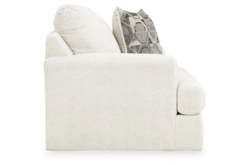 Signature Design by Ashley Karinne Oversized Chair and Ottoman-Linen