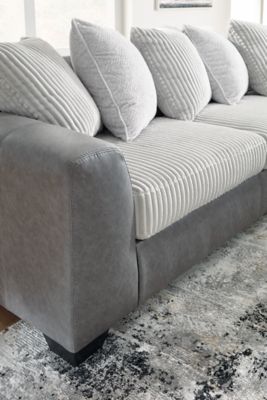 Unity Re clair フィトンチッド2個セット Rent-To-Own Benchcraft Clairette Court 2-Piece Sectional with