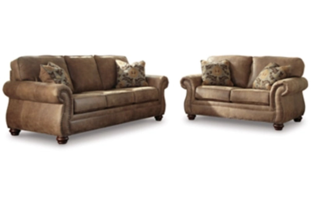 Signature Design by Ashley Larkinhurst Sofa Sleeper and Loveseat-Earth