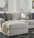 Benchcraft Dellara 2-Piece Sectional with Chaise-Chalk