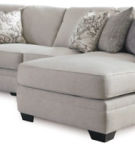 Benchcraft Dellara 3-Piece Sectional with Chaise-Chalk