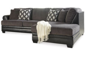 Benchcraft Kumasi 2-Piece Sectional with Chaise-Smoke