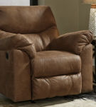 Signature Design by Ashley Boxberg Reclining Loveseat and Recliner-Bark