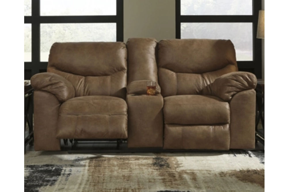 Signature Design by Ashley Boxberg Reclining Sofa, Loveseat and Recliner-Bark