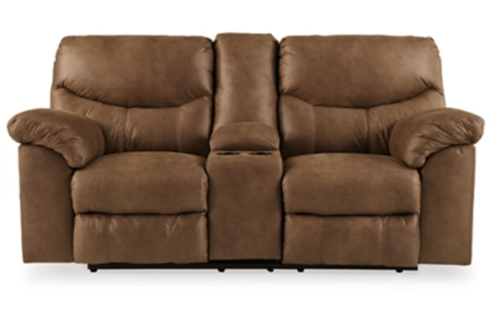 Signature Design by Ashley Boxberg Reclining Loveseat and Recliner-Bark