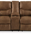 Signature Design by Ashley Boxberg Reclining Loveseat and Recliner-Bark