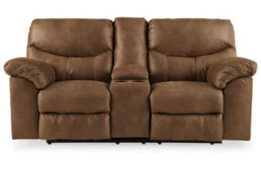 Signature Design by Ashley Boxberg Reclining Loveseat and Recliner-Bark