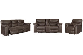 Signature Design by Ashley Boxberg Reclining Sofa and Loveseat with Recliner