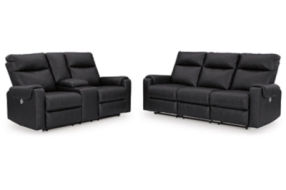 Signature Design by Ashley Axtellton Power Reclining Sofa and Loveseat