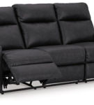 Axtellton Power Reclining Sofa, Loveseat and Recliner-Carbon