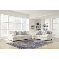 Signature Design by Ashley Brebryan Sofa and Loveseat-Flannel