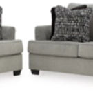 Signature Design by Ashley Deakin Sofa and Loveseat-Ash