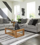 Signature Design by Ashley Deakin Sofa and Loveseat-Ash