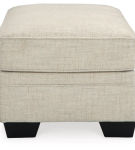 Benchcraft Rilynn Oversized Chair and Ottoman-Linen