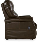 Signature Design by Ashley Markridge Power Lift Recliner-Chocolate